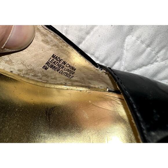 Michael Kors black wedge sandals size 6 M - Picture 5 of 9